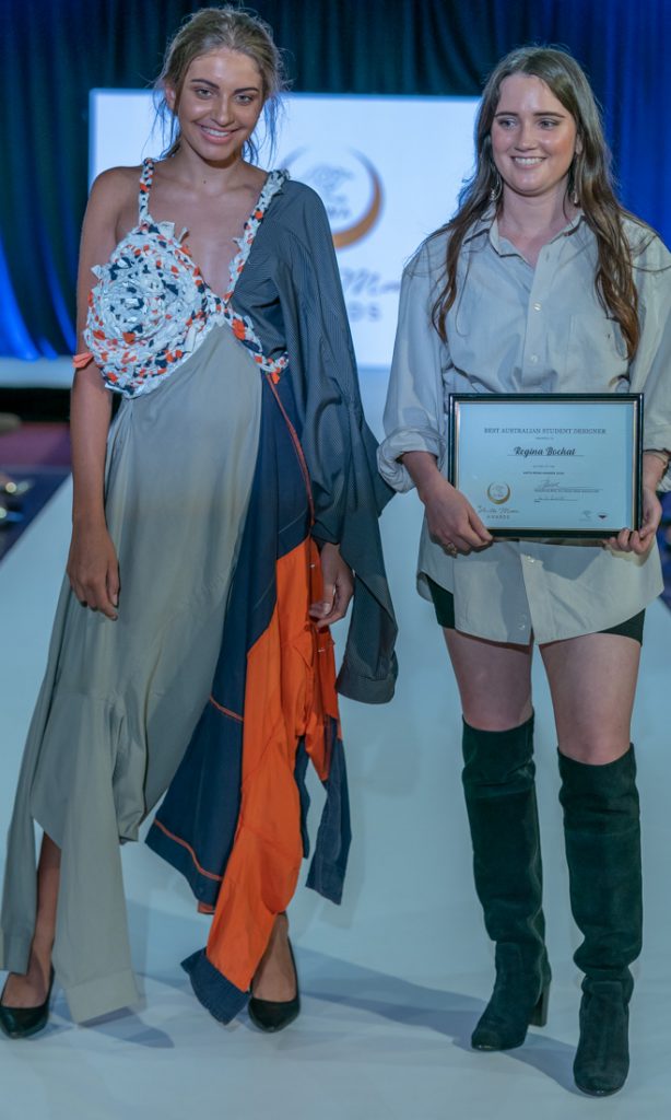 Australian eco-fashion designers Best Australia Student Design Award Regina Bochat Eco Fashion Week Australia 2018