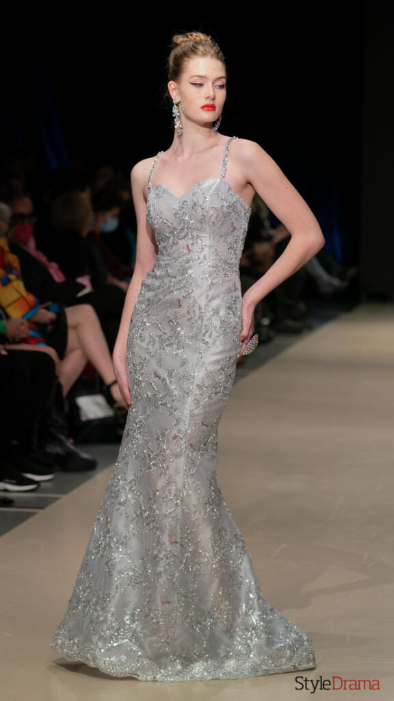 Vancouver Fashion Week SS22 Crystal Dress