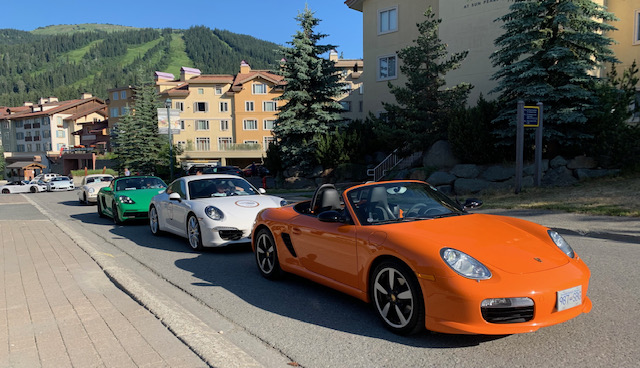 Porsche escape Sun Peaks