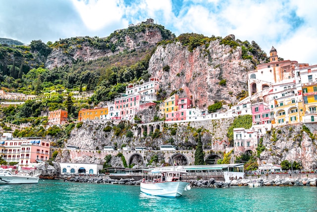 Top luxury travel destination Amalfi Coast Italy