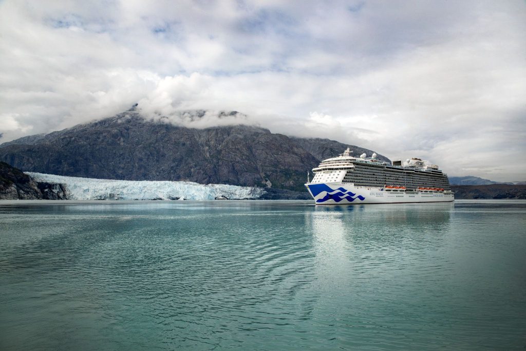 Princess Cruises Glacier Bay Alaska USA